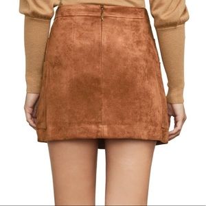 BCBGMaxAzria Skirts - BCBGMAXAZRIA Corinne Faux Suede Skirt BCBGMaxAzria Skirts - BCBGMAXAZRIA Corinne Faux Suede Skirt
